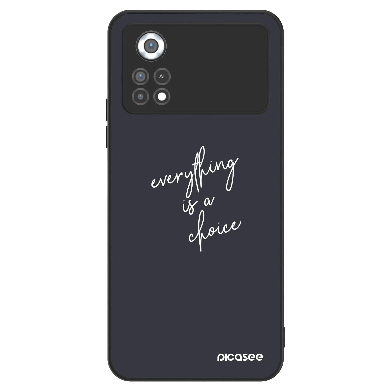 Picasee ULTIMATE CASE Xiaomi Poco X4 Pro 5G - készülékre - Everything is a choice