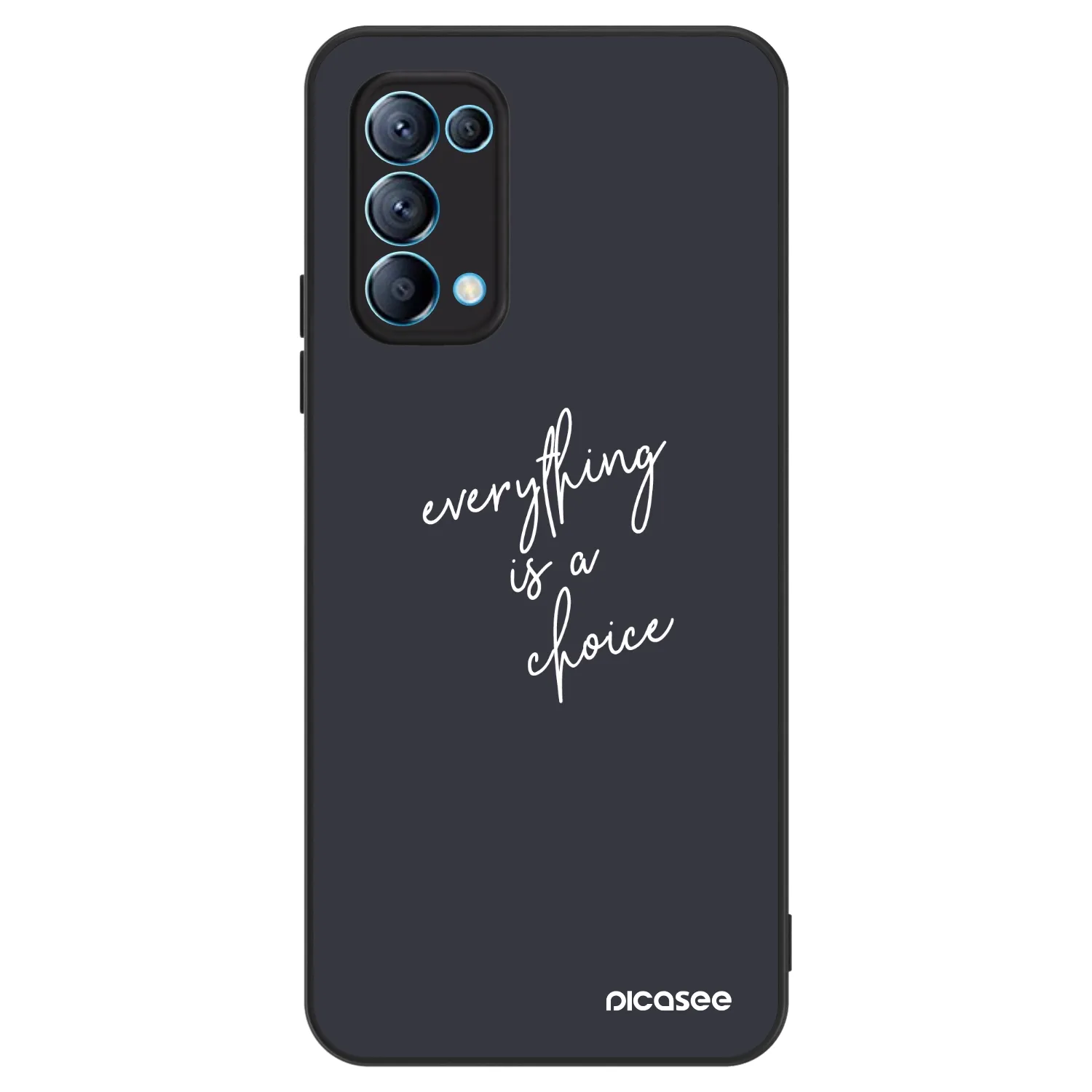 Picasee ULTIMATE CASE OPPO Reno 5 5G - készülékre - Everything is a choice