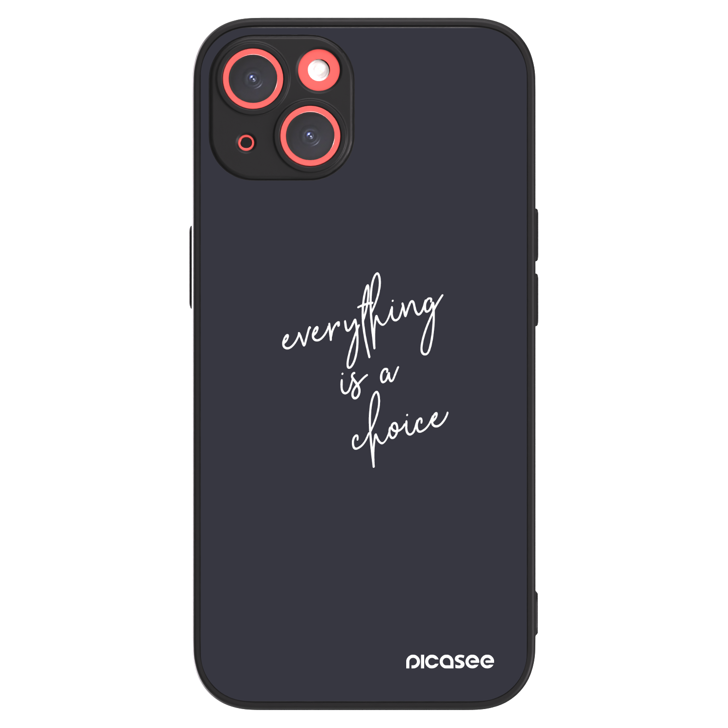 Picasee ULTIMATE CASE MagSafe Apple iPhone 13 - készülékre - Everything is a choice
