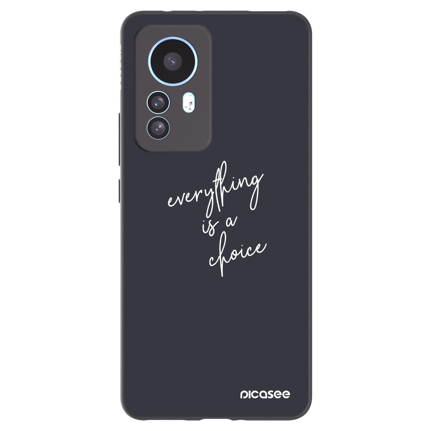 Picasee fekete szilikon tok az alábbi mobiltelefonokra Xiaomi 12T - Everything is a choice