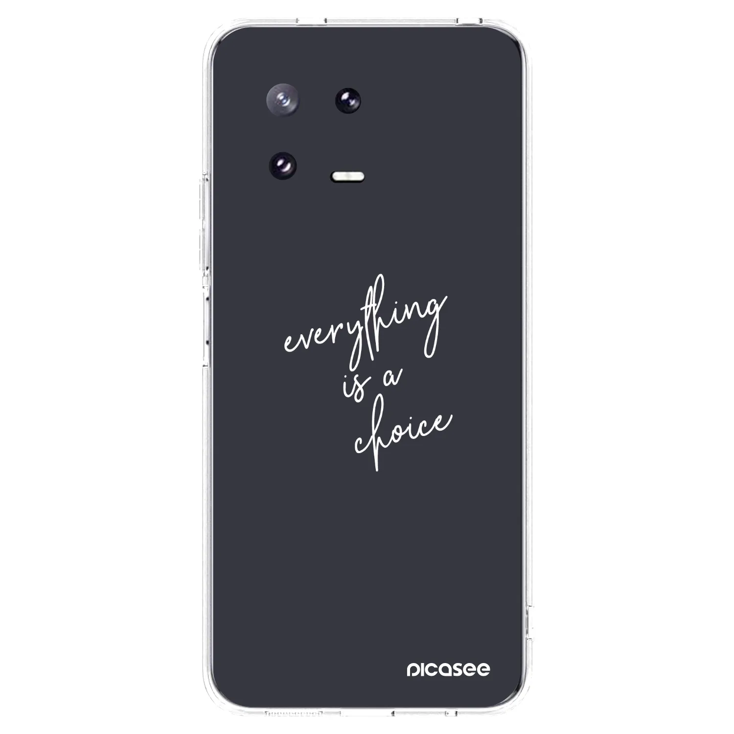 Picasee átlátszó szilikon tok az alábbi mobiltelefonokra Xiaomi 13 Pro - Everything is a choice