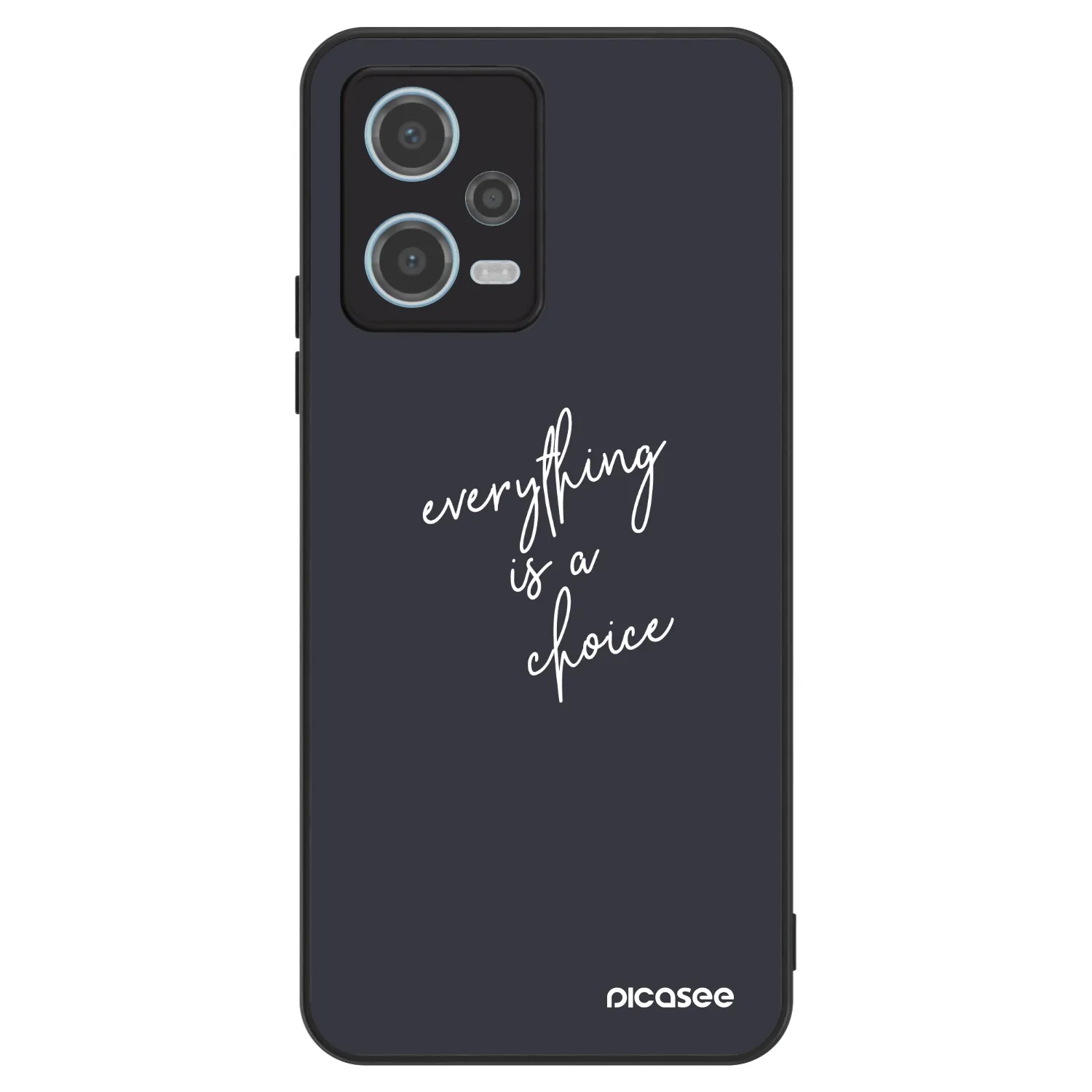 Picasee ULTIMATE CASE Xiaomi Redmi Note 12 5G - készülékre - Everything is a choice