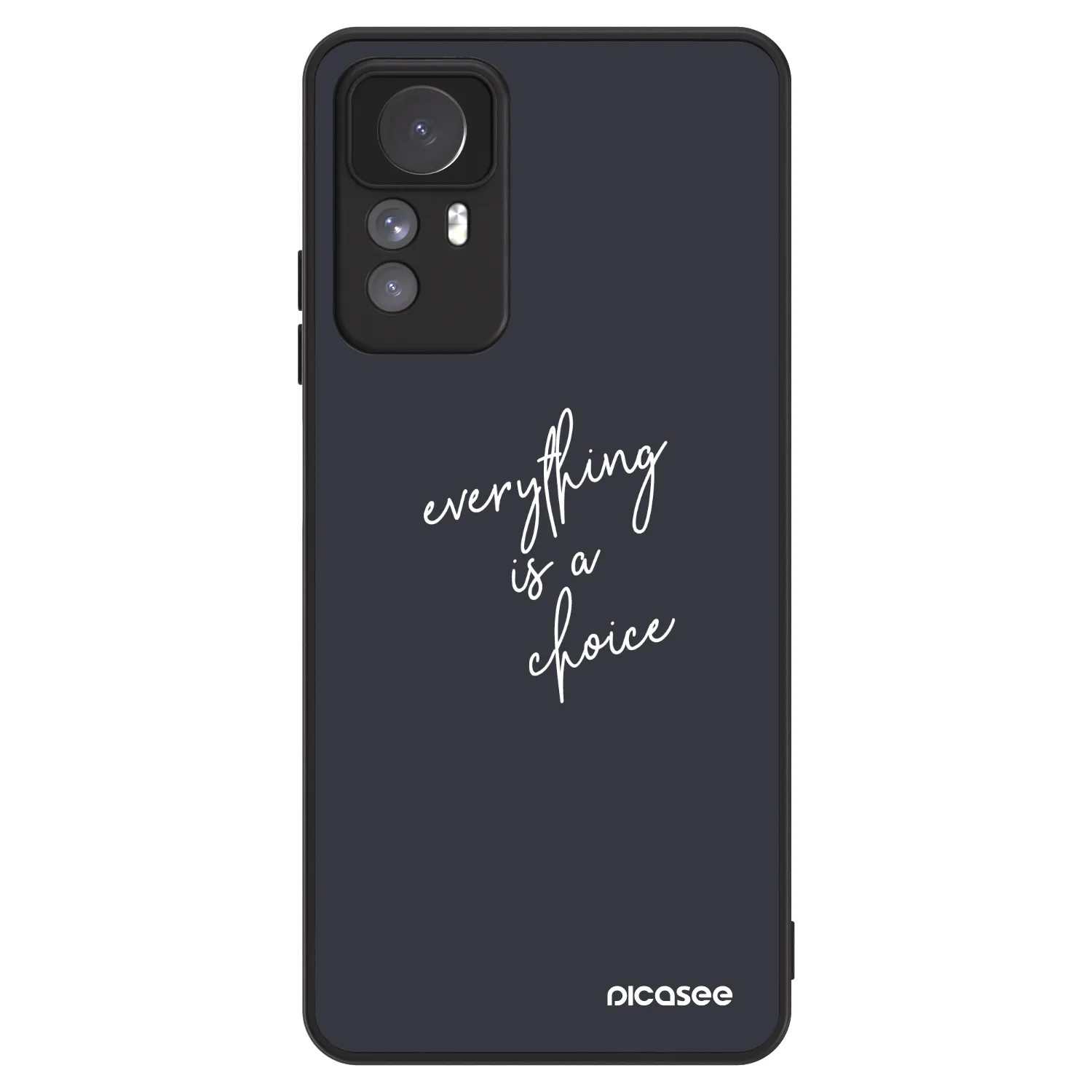 Picasee ULTIMATE CASE Xiaomi Redmi Note 12S - készülékre - Everything is a choice