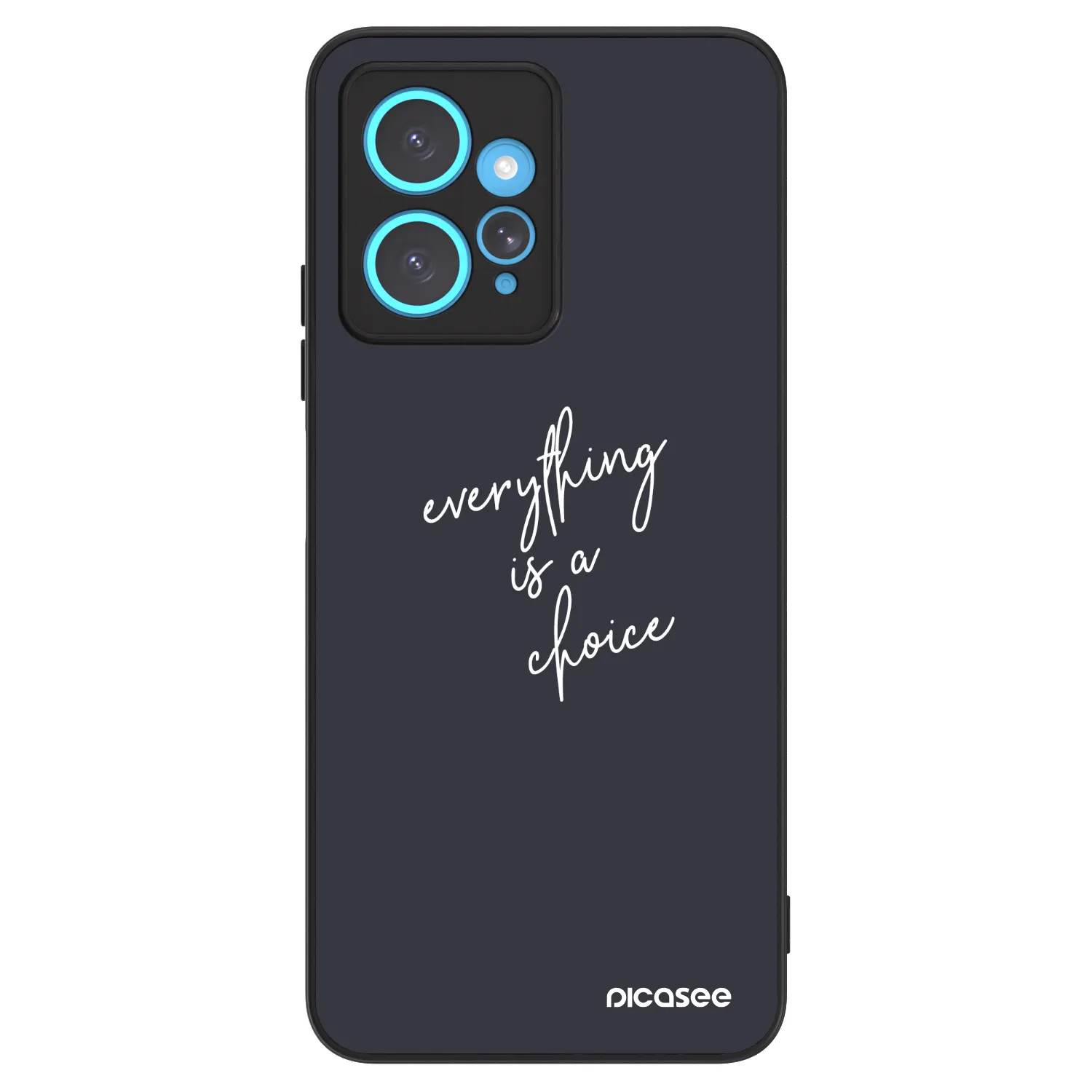 Picasee ULTIMATE CASE Xiaomi Redmi Note 12 4G - készülékre - Everything is a choice