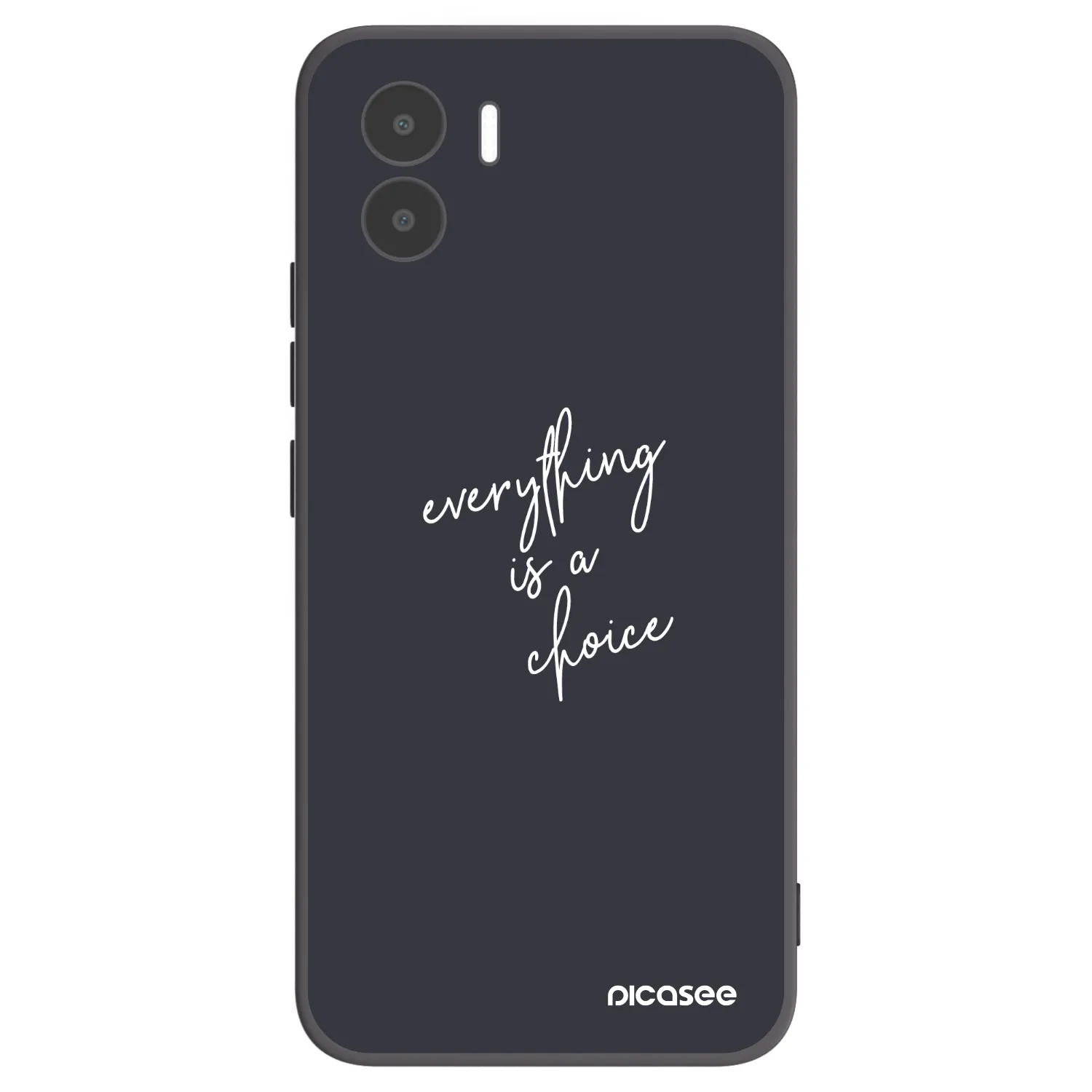 Picasee fekete szilikon tok az alábbi mobiltelefonokra Xiaomi Redmi A2 - Everything is a choice