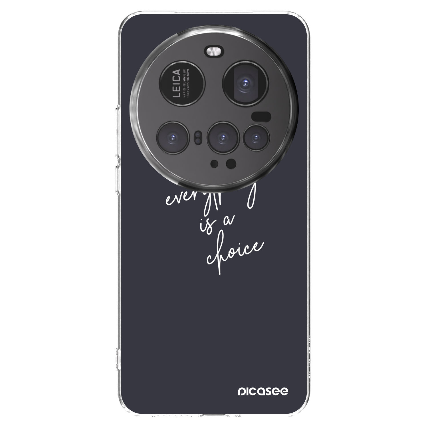 Picasee átlátszó szilikon tok az alábbi mobiltelefonokra Xiaomi 15 Ultra - Everything is a choice