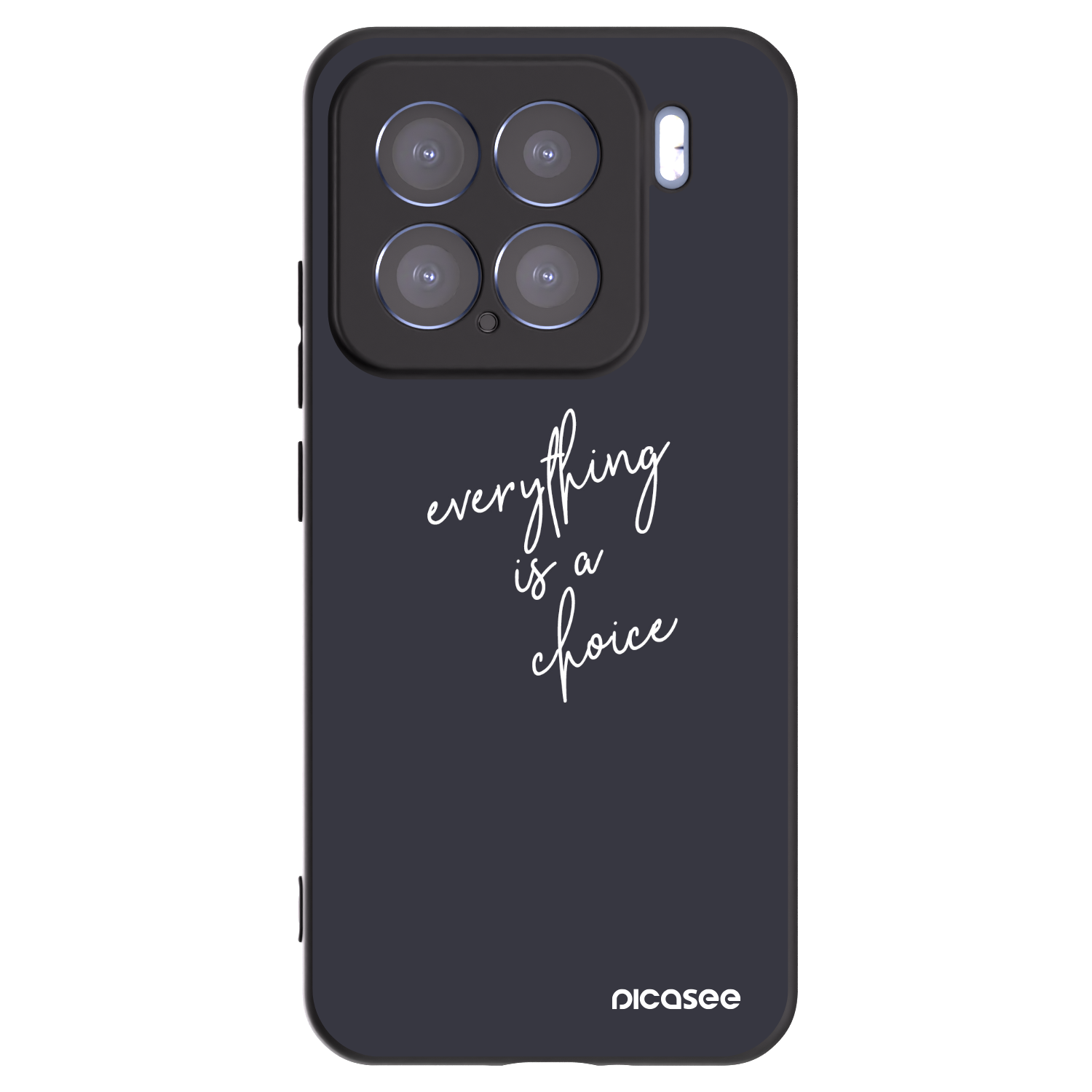 Picasee fekete szilikon tok az alábbi mobiltelefonokra Xiaomi 15 - Everything is a choice