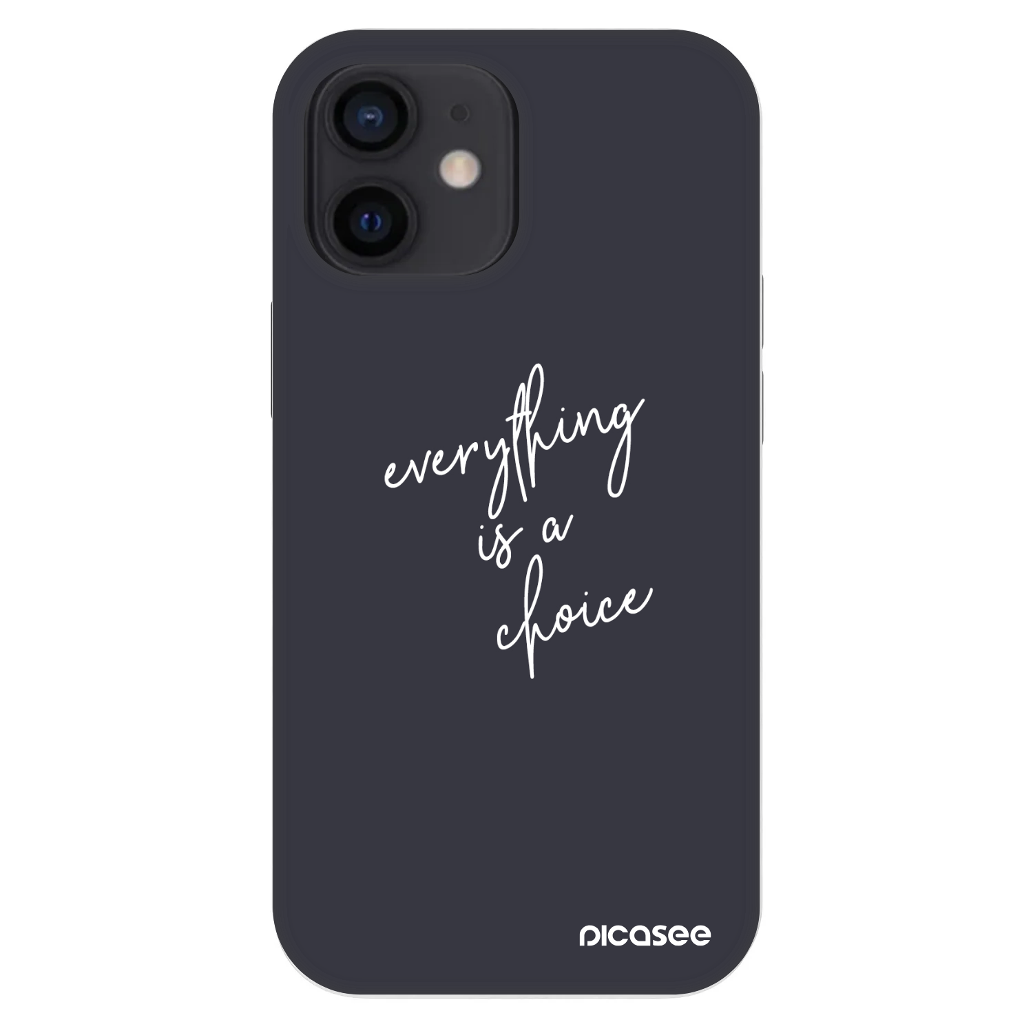 Picasee Fashion Case Apple iPhone 12 mini - Everything is a choice
