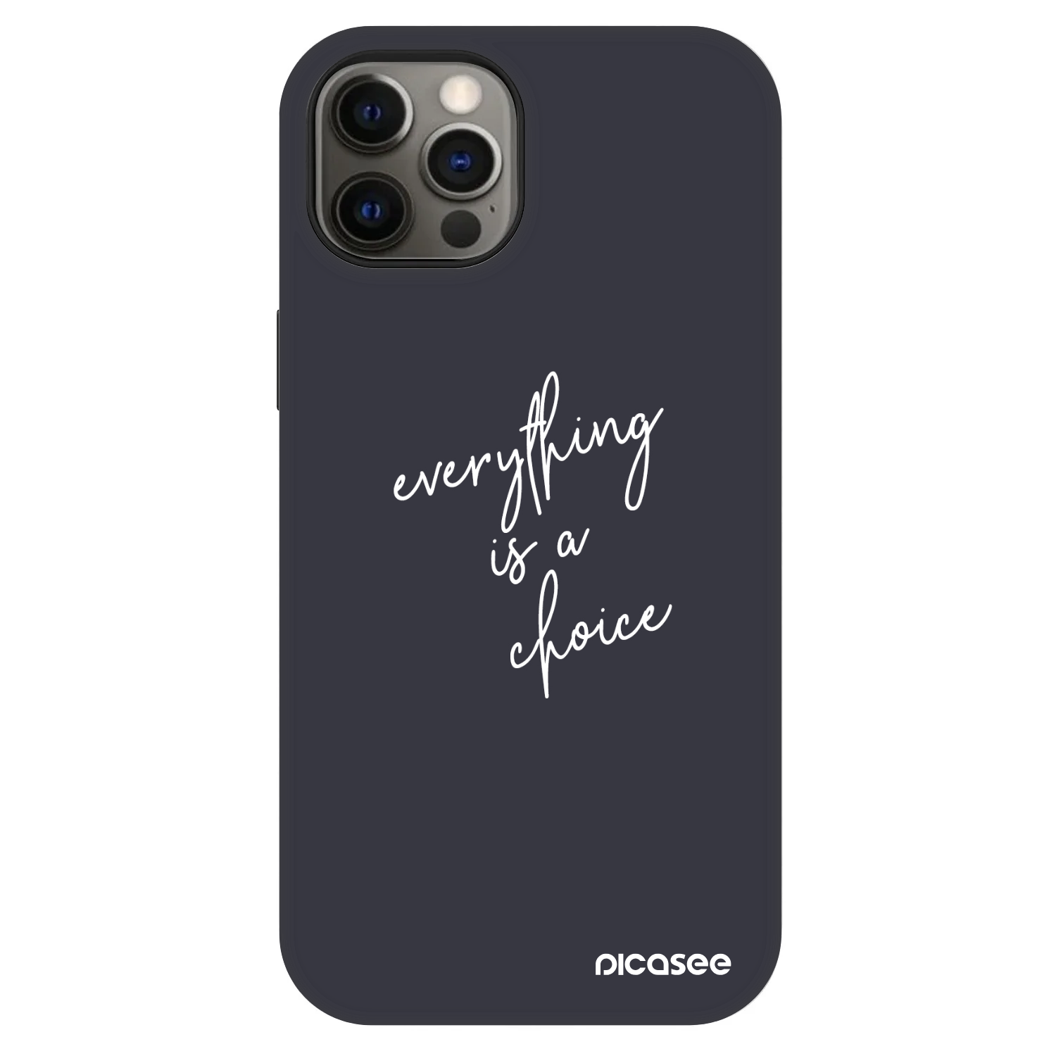 Picasee Fashion Case MagSafe Apple iPhone 12 - Everything is a choice
