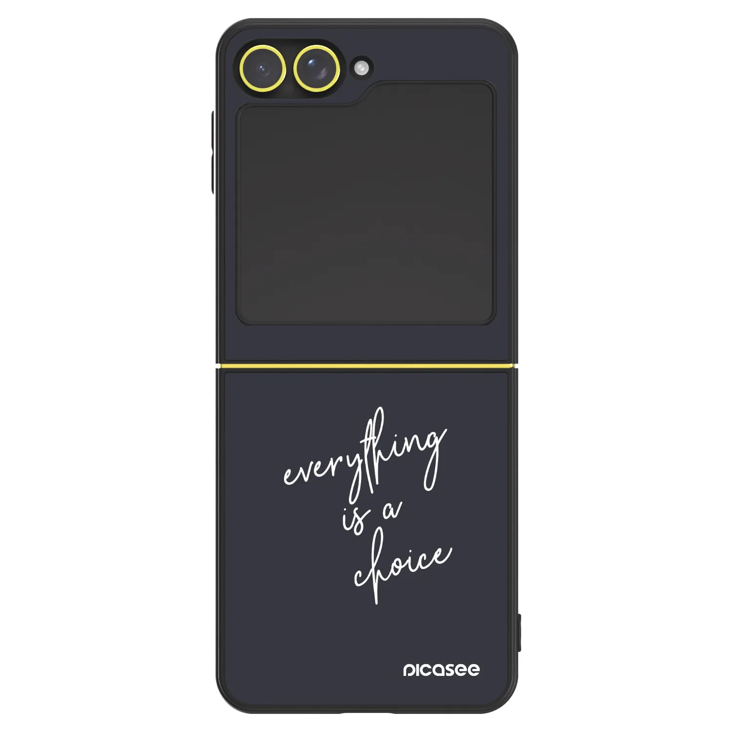 Picasee ULTIMATE CASE Samsung Galaxy Z Flip7 FE 5G - készülékre - Everything is a choice