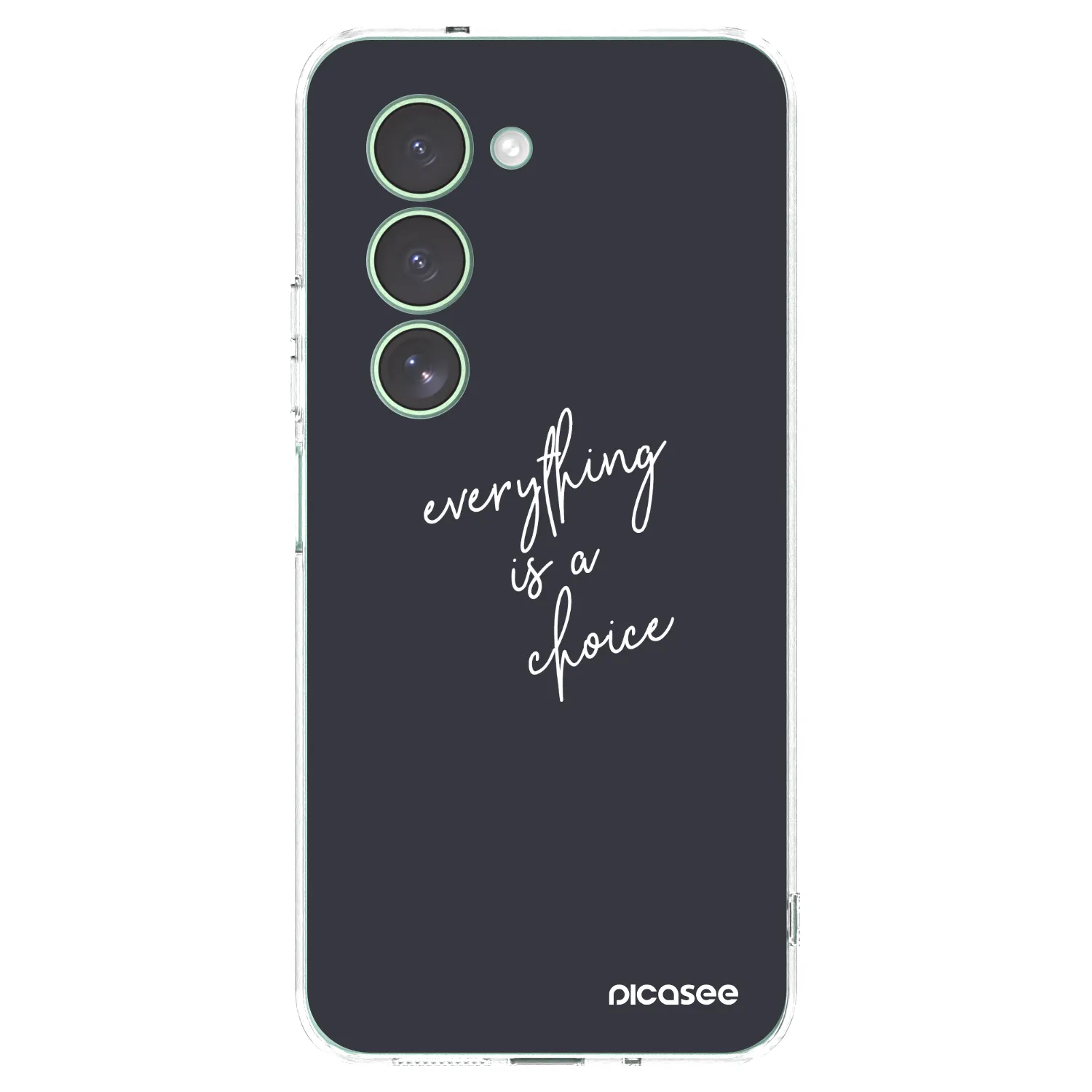 Picasee átlátszó szilikon tok az alábbi mobiltelefonokra Xiaomi Redmi 15 5G - Everything is a choice