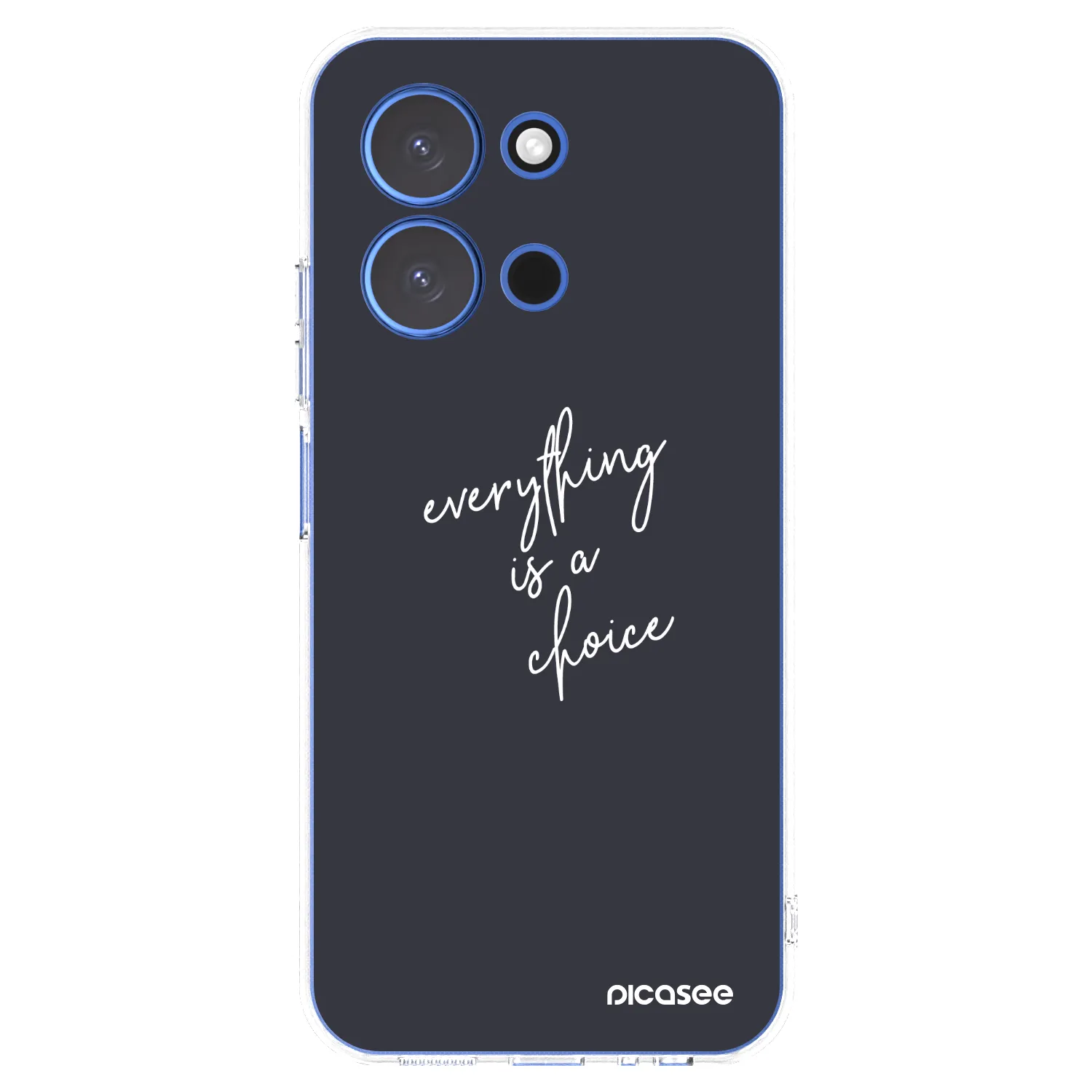 Picasee átlátszó szilikon tok az alábbi mobiltelefonokra Xiaomi Redmi 15C 4G - Everything is a choice