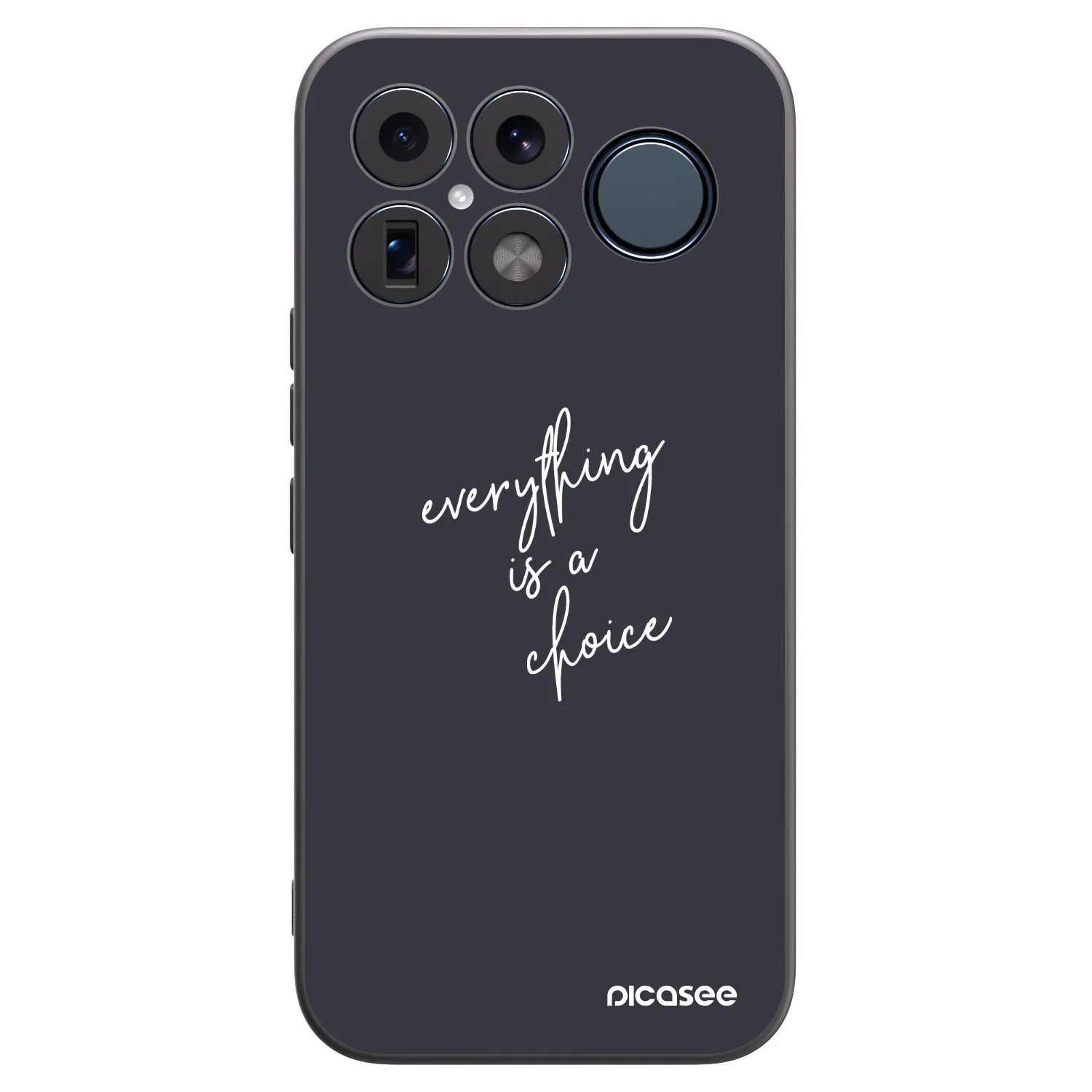 Picasee fekete szilikon tok az alábbi mobiltelefonokra Xiaomi Poco F8 Ultra - Everything is a choice