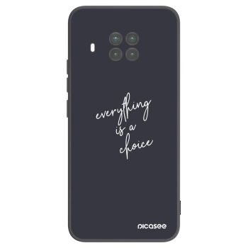 Picasee fekete szilikon tok az alábbi mobiltelefonokra Xiaomi Mi 10T Lite - Everything is a choice