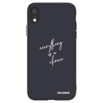 Picasee ULTIMATE CASE Apple iPhone XR - készülékre - Everything is a choice