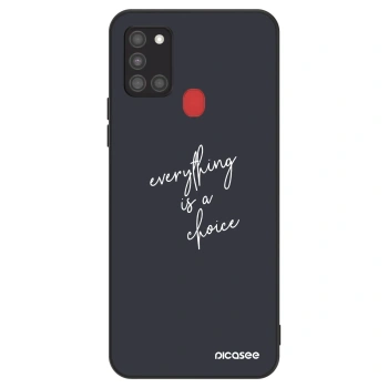 Szilikon tok erre a típusra Samsung Galaxy A21s - Everything is a choice