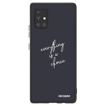 Picasee ULTIMATE CASE Samsung Galaxy A71 A715F - készülékre - Everything is a choice