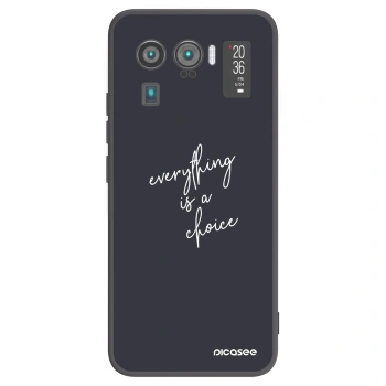 Picasee fekete szilikon tok az alábbi mobiltelefonokra Xiaomi Mi 11 Ultra - Everything is a choice