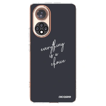 Picasee átlátszó szilikon tok az alábbi mobiltelefonokra Huawei Nova 9 - Everything is a choice