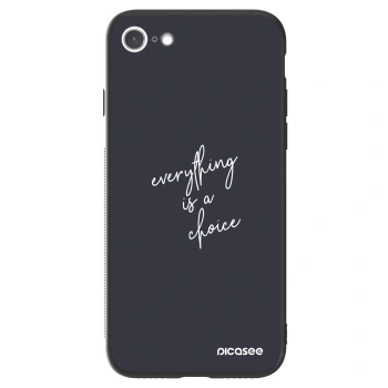 Picasee ULTIMATE CASE Apple iPhone SE 2022 - készülékre - Everything is a choice