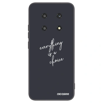 Picasee fekete szilikon tok az alábbi mobiltelefonokra Honor Magic4 Lite 5G - Everything is a choice