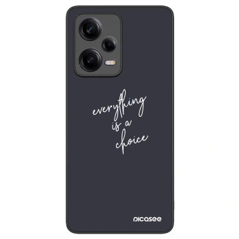 Picasee ULTIMATE CASE Xiaomi Redmi Note 12 Pro+ 5G - készülékre - Everything is a choice