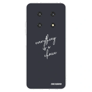 Picasee átlátszó szilikon tok az alábbi mobiltelefonokra Honor Magic4 Lite 5G - Everything is a choice