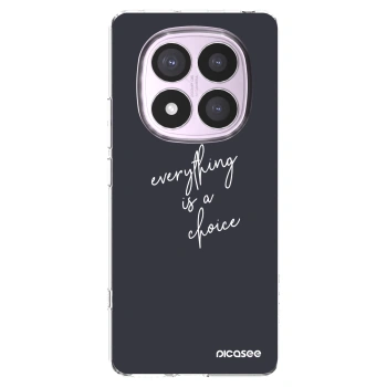 Picasee átlátszó szilikon tok az alábbi mobiltelefonokra Xiaomi Redmi Note 14 Pro 5G - Everything is a choice