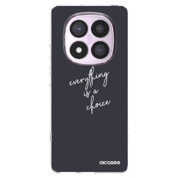 Picasee átlátszó szilikon tok az alábbi mobiltelefonokra Xiaomi Redmi Note 14 Pro 4G - Everything is a choice