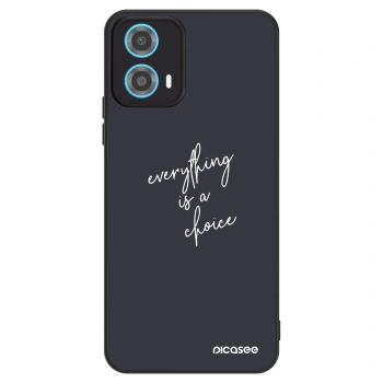Szilikon tok erre a típusra Motorola Moto G34 5G - Everything is a choice