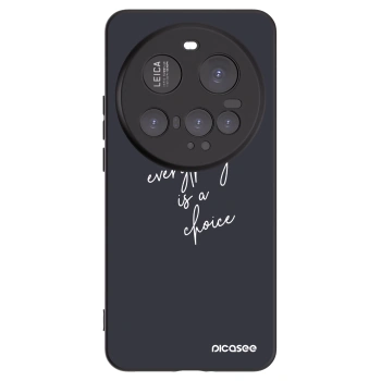 Picasee fekete szilikon tok az alábbi mobiltelefonokra Xiaomi 15 Ultra - Everything is a choice