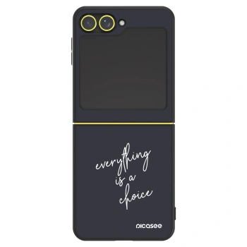 Szilikon tok erre a típusra Samsung Galaxy Z Flip6 5G - Everything is a choice