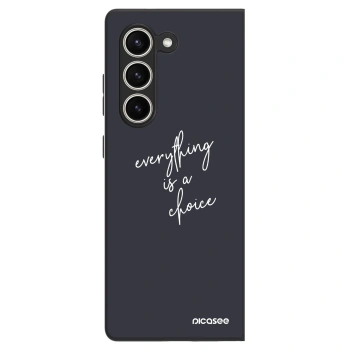 Szilikon tok erre a típusra Samsung Galaxy Z Fold5 5G - Everything is a choice