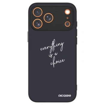 Picasee ULTIMATE CASE Apple iPhone 17 Pro Max - készülékre - Everything is a choice
