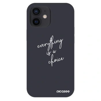 Szilikon tok erre a típusra Apple iPhone 12 mini - Everything is a choice