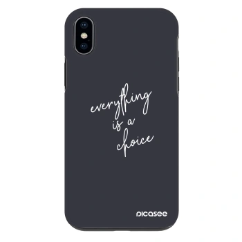 Szilikon tok erre a típusra Apple iPhone XS Max - Everything is a choice