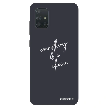 Szilikon tok erre a típusra Samsung Galaxy A71 A715F - Everything is a choice