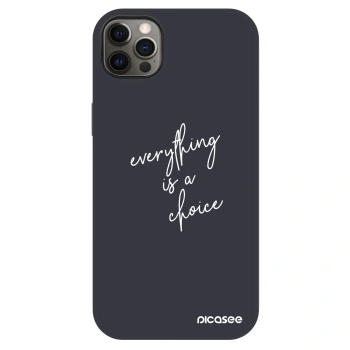 Szilikon tok erre a típusra Apple iPhone 12 Pro Max - Everything is a choice