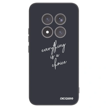 Picasee fekete szilikon tok az alábbi mobiltelefonokra Xiaomi Redmi Note 15 Pro+ - Everything is a choice