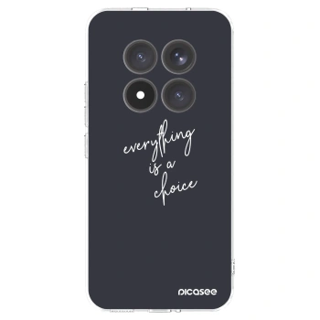 Picasee átlátszó szilikon tok az alábbi mobiltelefonokra Xiaomi Redmi Note 15 Pro+ - Everything is a choice