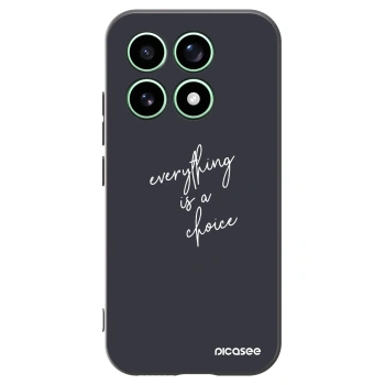 Picasee fekete szilikon tok az alábbi mobiltelefonokra Xiaomi 17 - Everything is a choice