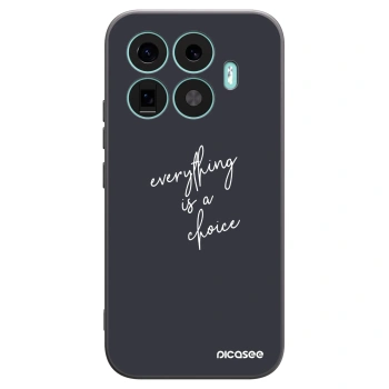 Picasee fekete szilikon tok az alábbi mobiltelefonokra Xiaomi 17T - Everything is a choice