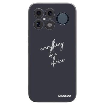 Picasee fekete szilikon tok az alábbi mobiltelefonokra Xiaomi Poco F8 Ultra - Everything is a choice
