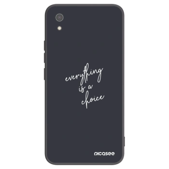 Picasee fekete szilikon tok az alábbi mobiltelefonokra Xiaomi Redmi 7A - Everything is a choice