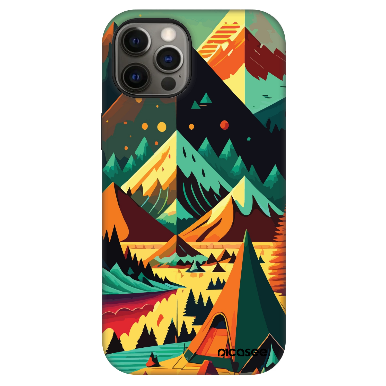 Picasee Fashion Case MagSafe Apple iPhone 12 - Colorado