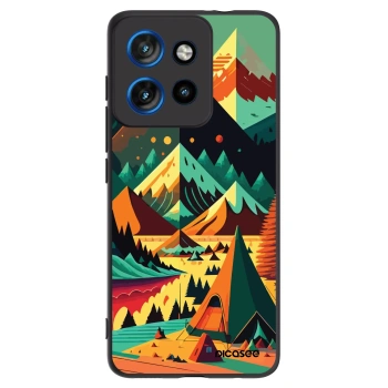 Picasee fekete szilikon tok az alábbi mobiltelefonokra Motorola Edge 50 Neo - Colorado