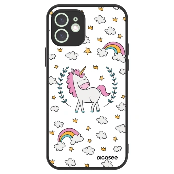 Picasee ULTIMATE CASE Apple iPhone 12 - készülékre - Unicorn star heaven