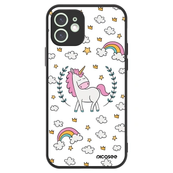 Picasee ULTIMATE CASE MagSafe Apple iPhone 12 - készülékre - Unicorn star heaven
