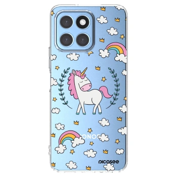 Picasee átlátszó szilikon tok az alábbi mobiltelefonokra Honor X6 - Unicorn star heaven