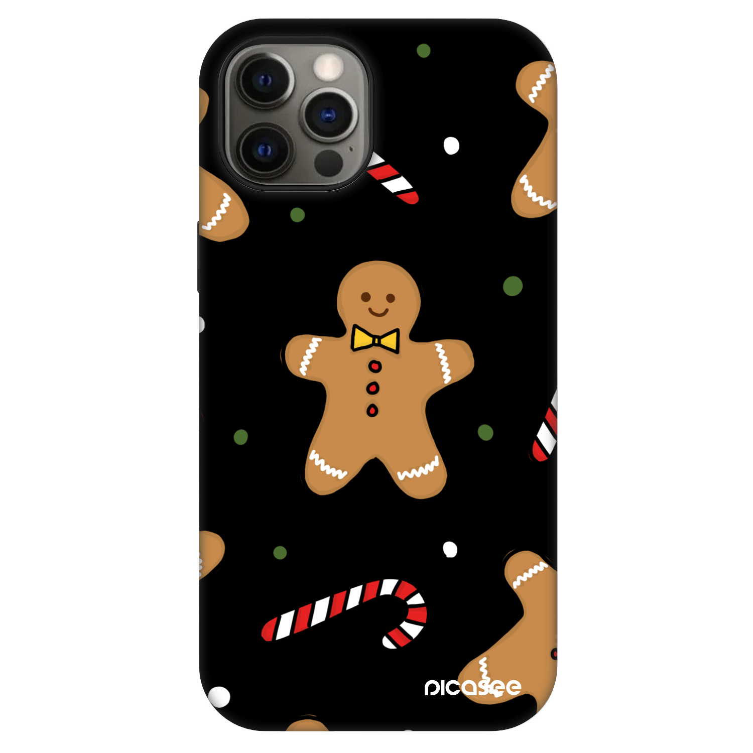 Picasee Fashion Case MagSafe Apple iPhone 12 Pro - Gingerbread